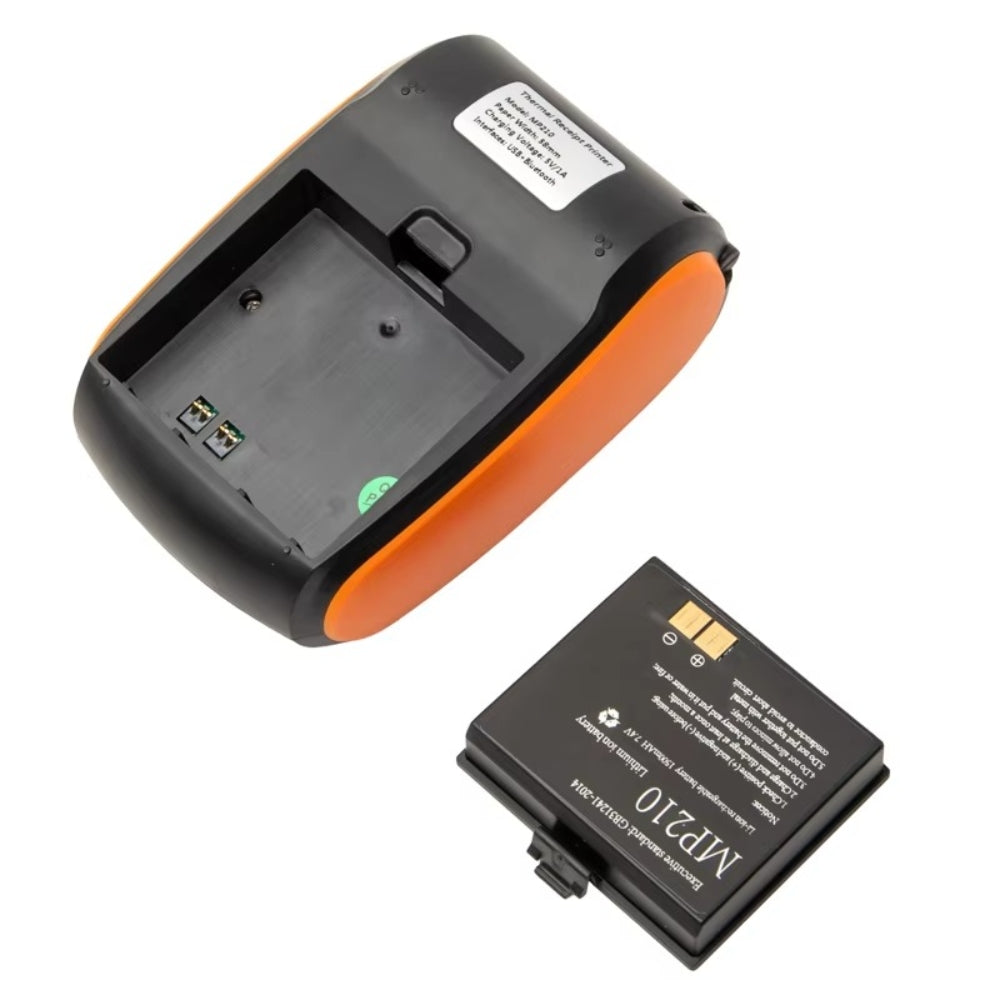 Mini Thermal Printing Wireless BT USB Mobile Receipt Printer