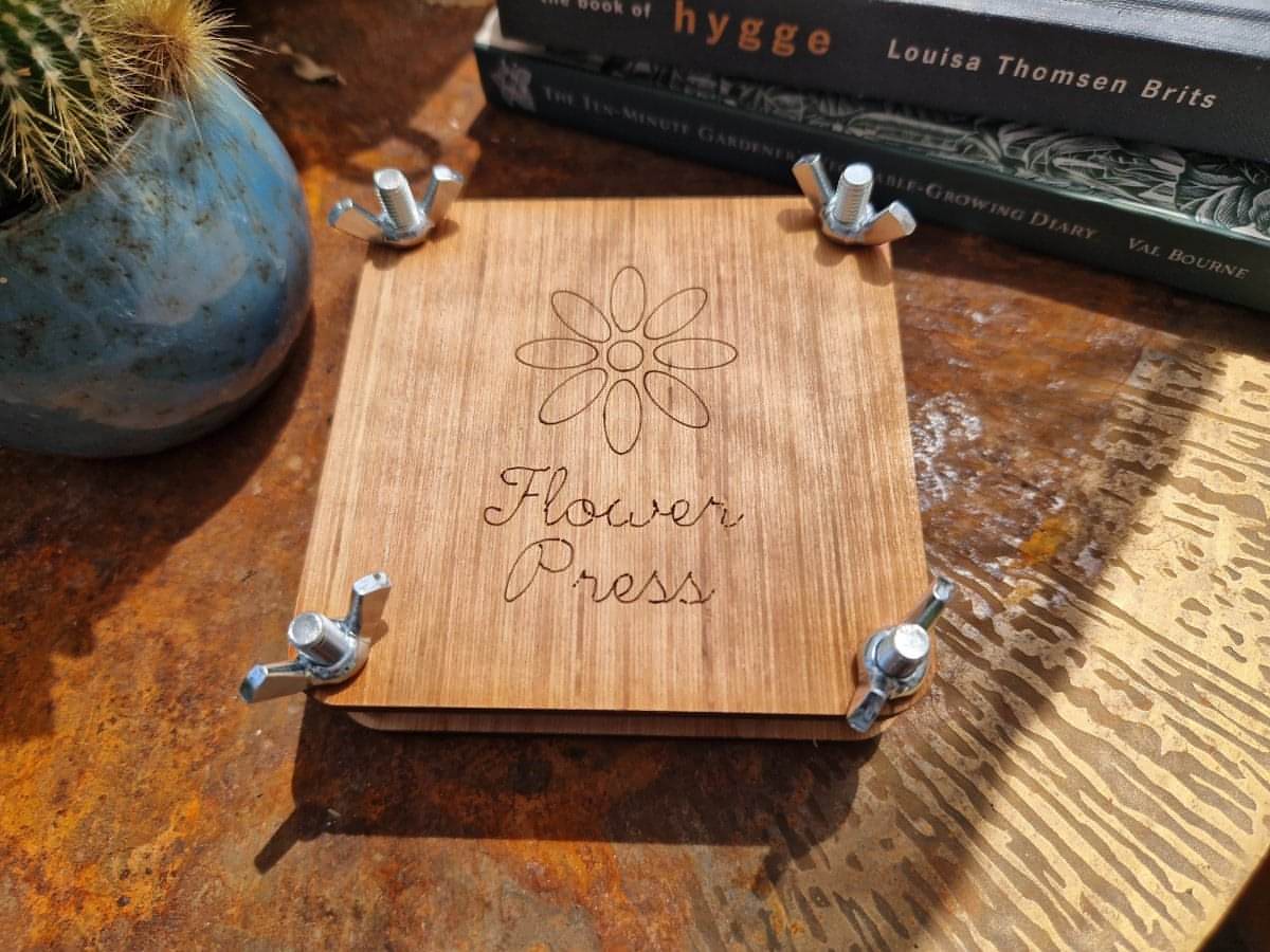 Mini Wooden Flower Press