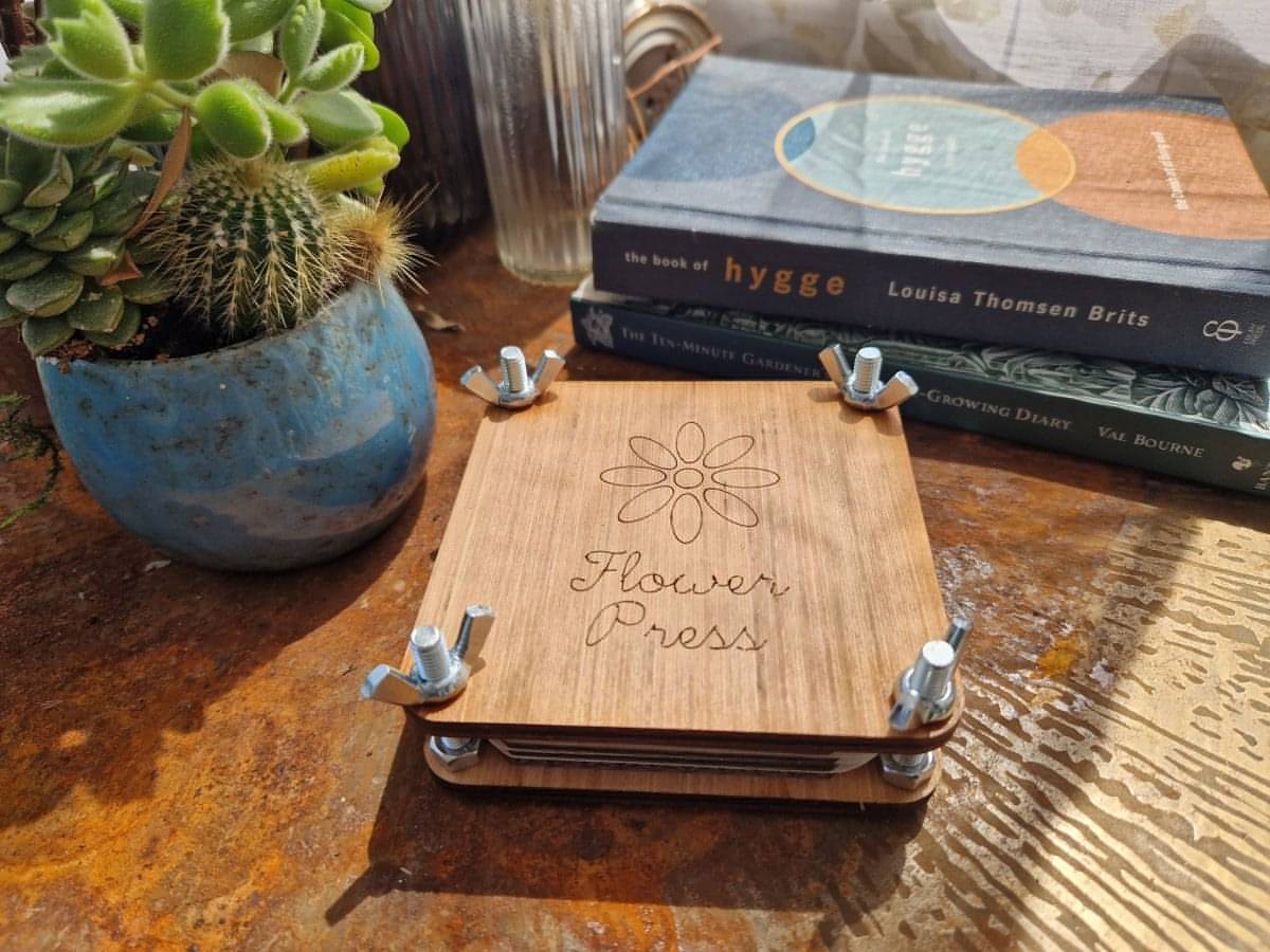 Mini Wooden Flower Press