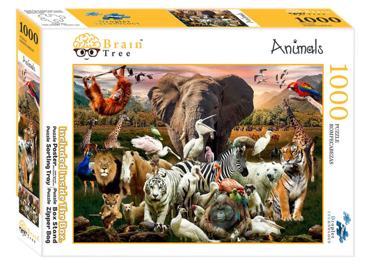 Animal Jigsaw Puzzles 1000 Piece