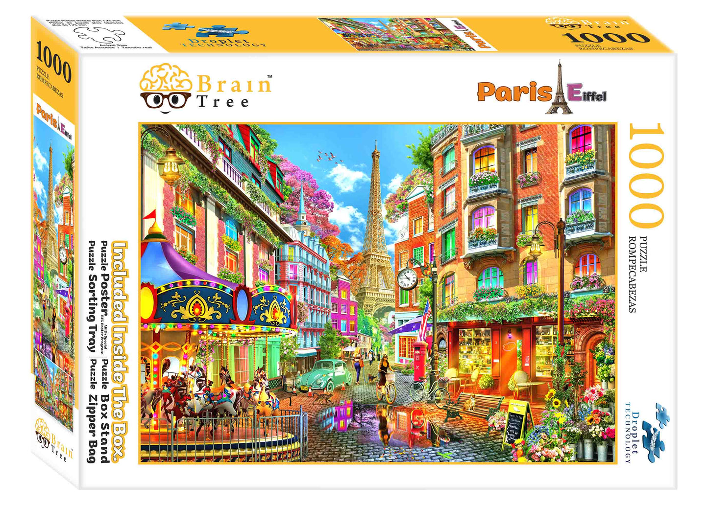 Paris Eiffel Jigsaw Puzzles 1000 Piece